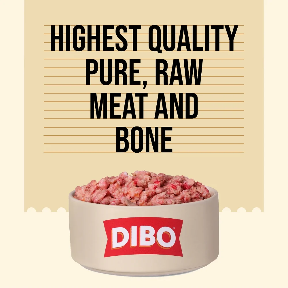 Dibo Turkey, Pork and Salmon 1kg - Image 2