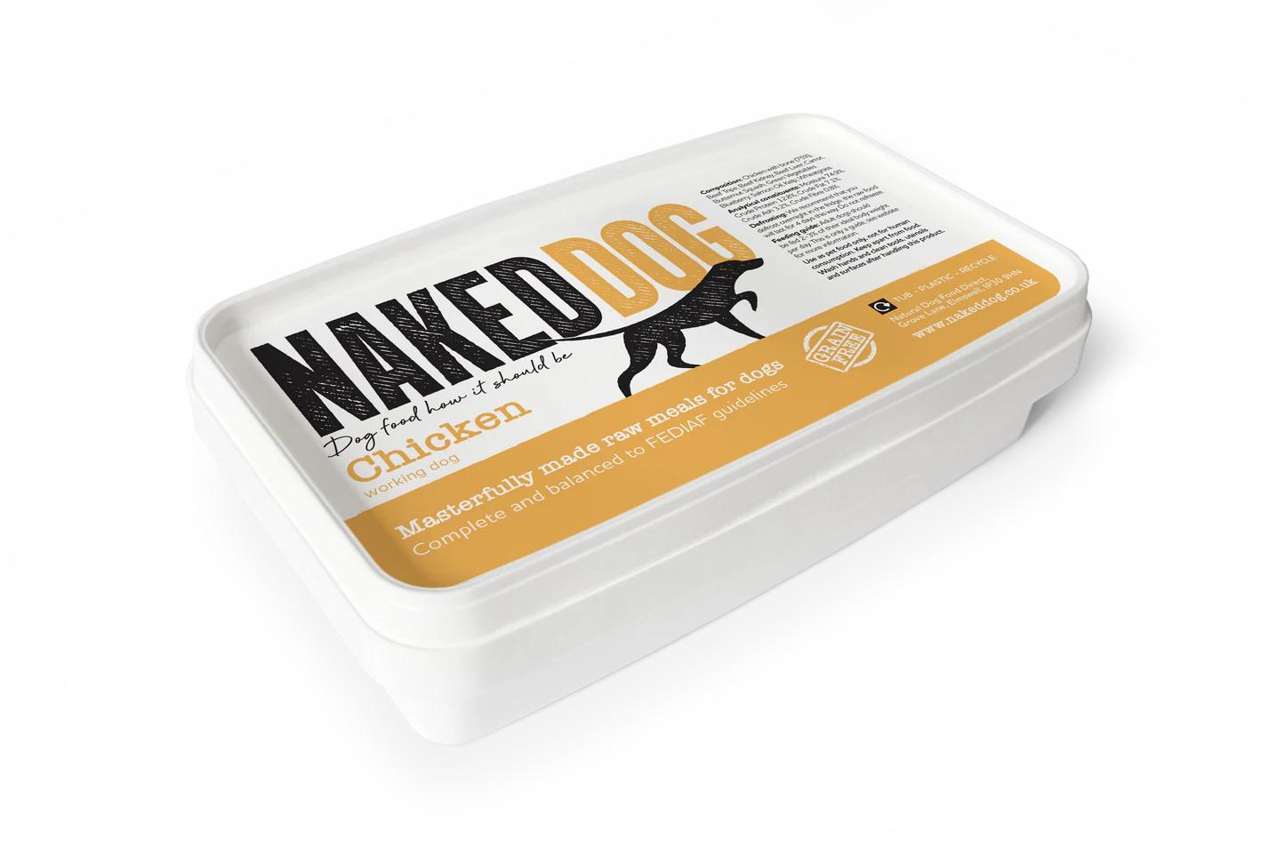 NAKEDDOG Original Chicken 500g x 2 - Image 2