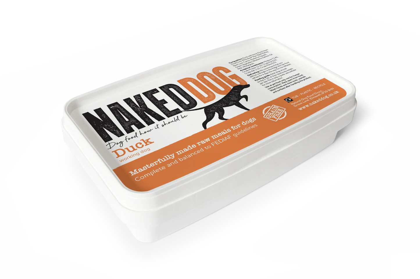 NAKEDDOG Original Duck 500g x 2 - Image 2
