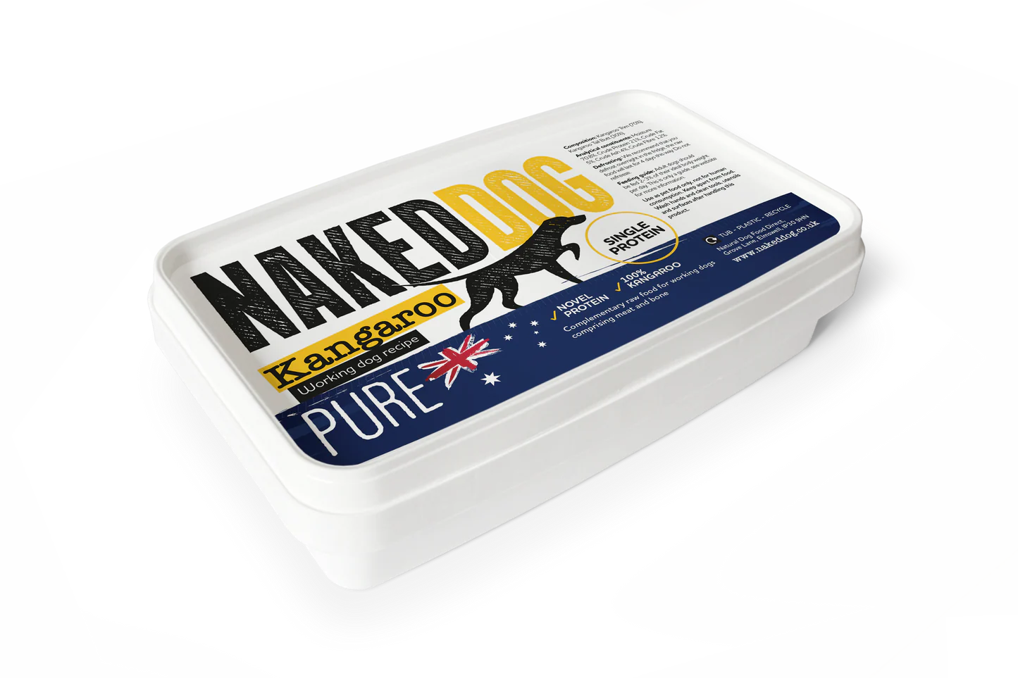 NAKEDDOG Pure Kangaroo 500g x 2 - Image 2