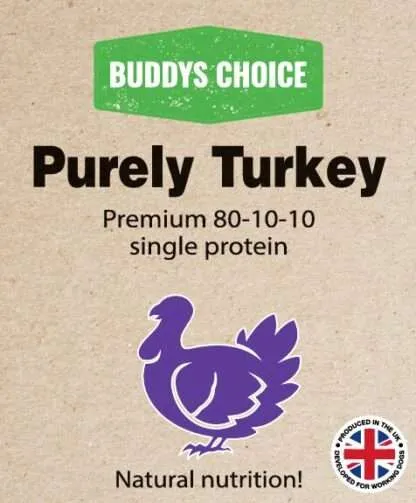 Buddy's Choice Purely Turkey 454g