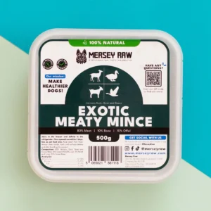 Mersey Raw Exotic Meaty 500g